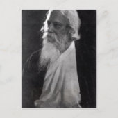 Sir Rabindranath Tagore Briefkaart (Voorkant)