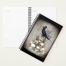 Sir Raven Skully Gothic Planner