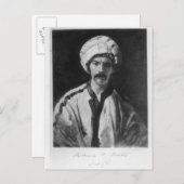 Sir Richard Burton Briefkaart (Voorkant / Achterkant)