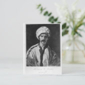 Sir Richard Burton Briefkaart (Staand voorkant)