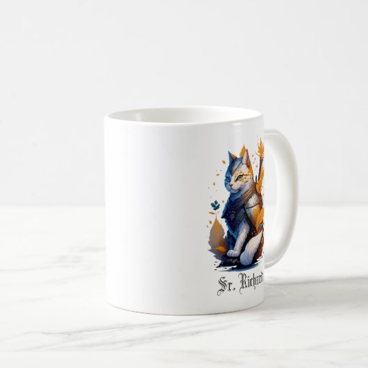 Sir Richard kat ridder cool kind Koffiemok (Voorkant rechts)