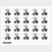 Sir Richard Wallace Vierkante Sticker (Vel)