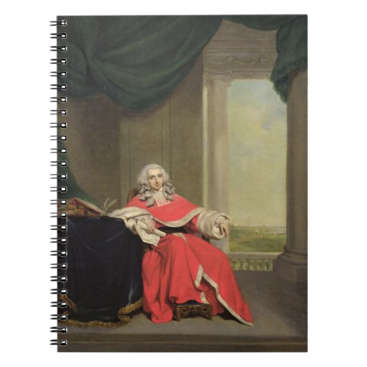 Sir Robert Chambers, c.1789 (olie op canvas) Notitieboek (Voorkant)