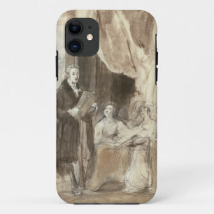 Sir Robert Peel leest Koningin Victoria Case-Mate iPhone Case