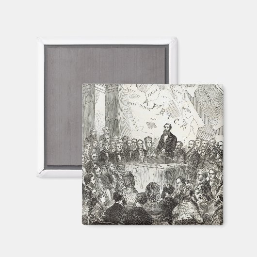 Sir Samuel Baker Magneet (Voorkant / Achterkant)