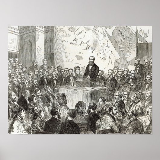 Sir Samuel Baker Poster (Voorkant)