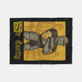 Sir Security Funny Security Pun Knight Middeleeuws Fleece Deken (Voorkant (Horizontaal))