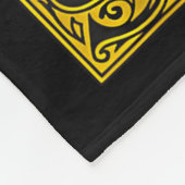 Sir Security Funny Security Pun Knight Middeleeuws Fleece Deken (Hoek)
