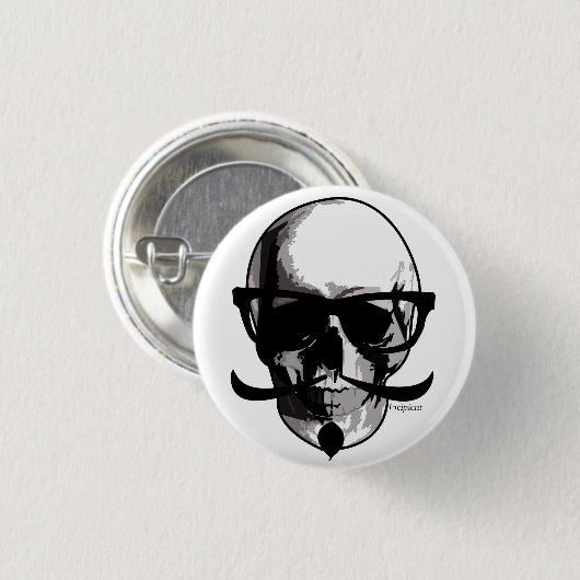 Sir Skull Button (Voorkant /achterkant)