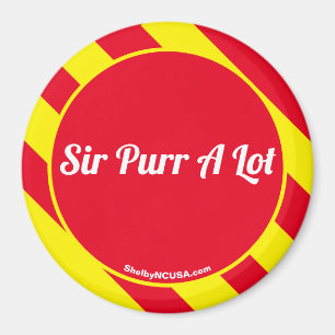 Sir Spint veel rood/geel magneet