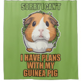 Sir Squeaks-a-Lot, Esquire Douchegordijn (Voorkant)