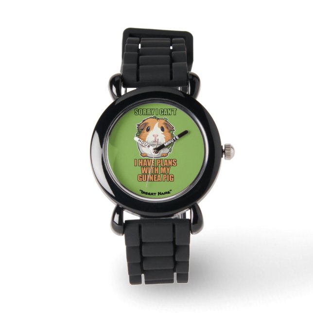 Sir Squeaks-a-Lot, Esquire Horloge (Voorkant)