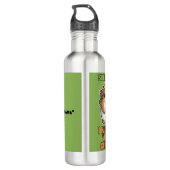 Sir Squeaks-a-Lot, Esquire Waterfles (Achterkant)