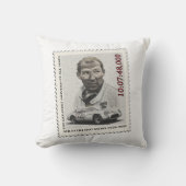 Sir Stirling Moss Stamp Kussen (Voorkant)