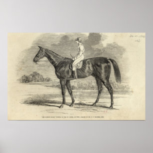 Sir Tatton Sykes', winnaar van de St. Leger Poster