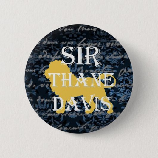 Sir Thane Davis Button (Voorkant)