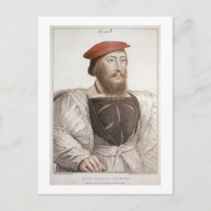 Sir Thomas Boleyn (1477-1539), gegraveerd door Fra Briefkaart