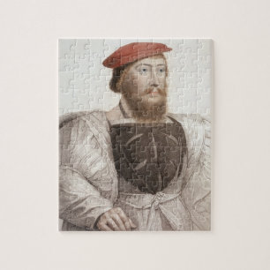 Sir Thomas Boleyn (1477-1539), gegraveerd door Fra Legpuzzel
