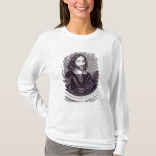 Sir Thomas Browne , gegraveerd door Frederick T-shirt