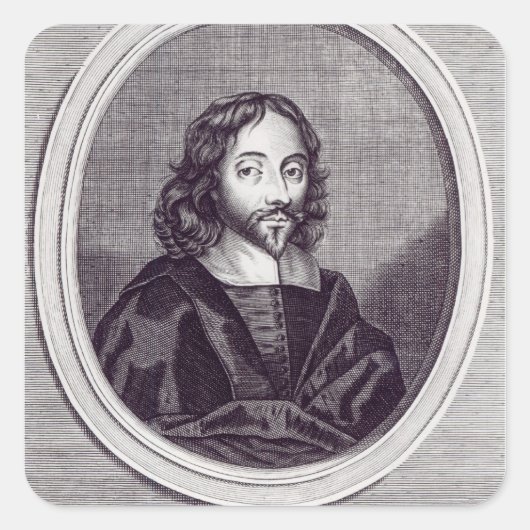 Sir Thomas Browne , gegraveerd door Frederick Vierkante Sticker (Voorkant)