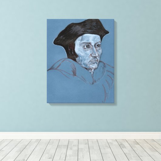 Sir Thomas Canvas Afdruk (Insitu (Houten vloer))