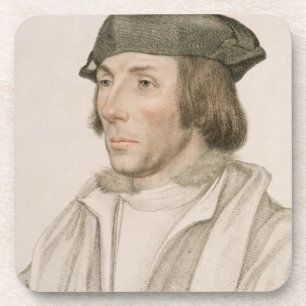 Sir Thomas Elyot (c.1490-1546), gegraveerd door Fr Drankjes Onderzetter