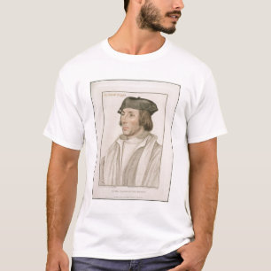 Sir Thomas Elyot (c.1490-1546), gegraveerd door Fr T-shirt
