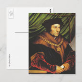 Sir Thomas More Briefkaart (Voorkant / Achterkant)