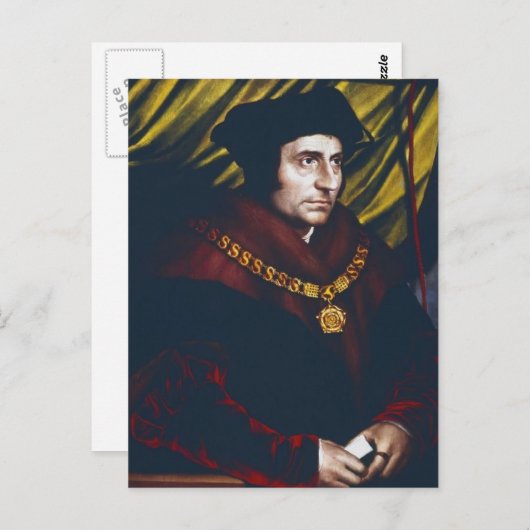 Sir Thomas More Briefkaart (Voorkant / Achterkant)