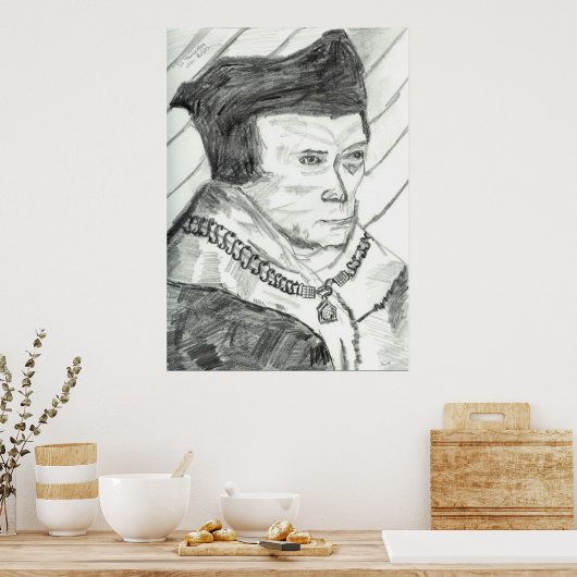 Sir Thomas More Poster (Keuken)