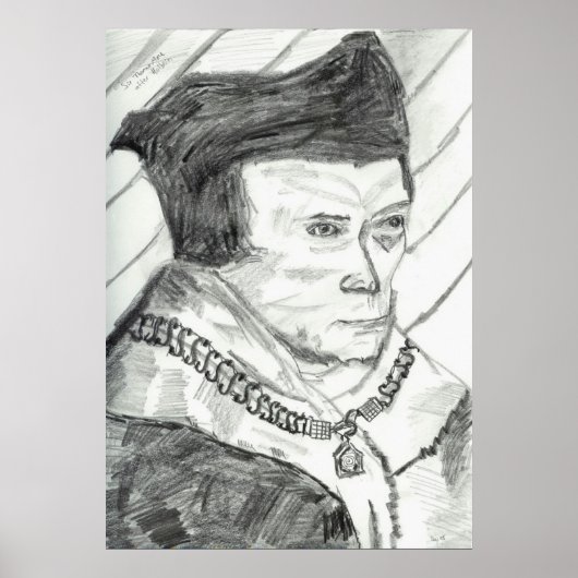 Sir Thomas More Poster (Voorkant)