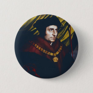 Sir Thomas More Ronde Button 5,7 Cm