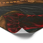 Sir Thomas more van Hans Holbein de Younger Poster (Hoek)