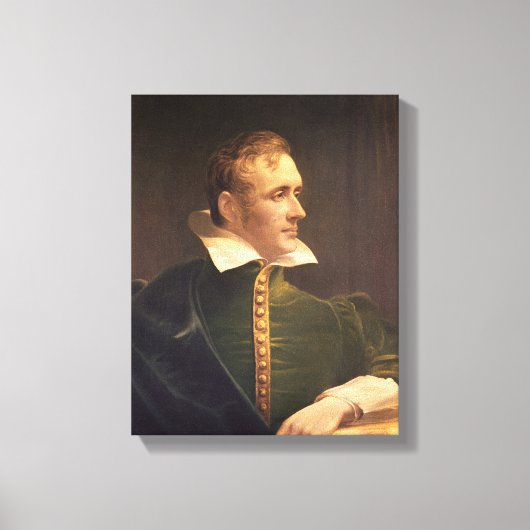 Sir Thomas Stamford Raffles Canvas Afdruk (Voorkant)
