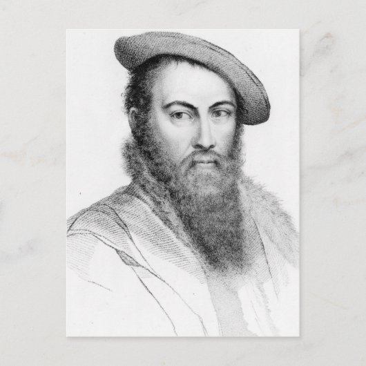 Sir Thomas Wyatt Briefkaart (Voorkant)
