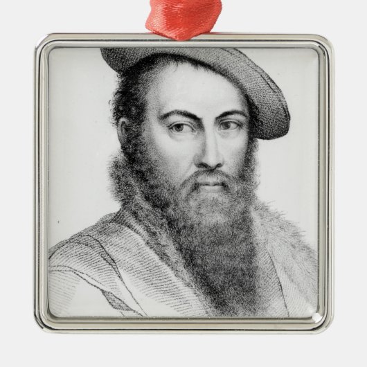 Sir Thomas Wyatt Metalen Ornament (Voorkant)
