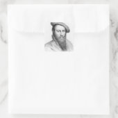 Sir Thomas Wyatt Vierkante Sticker (Tas)