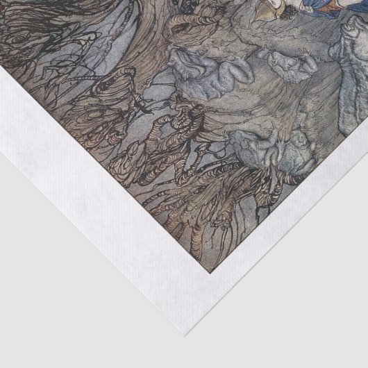 Sir Toad Tissuepapier (Detail)