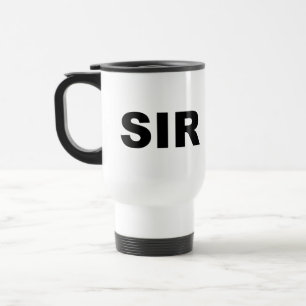 Sir Travel Mug Reisbeker