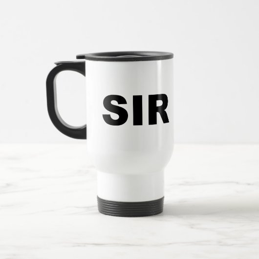 Sir Travel Mug Reisbeker (Links)
