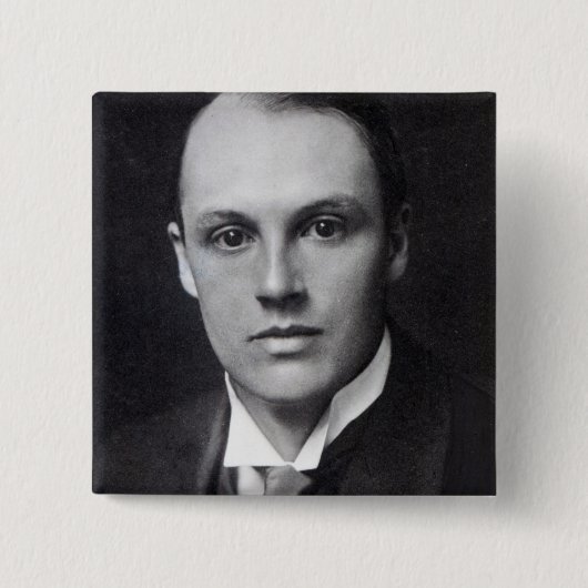 Sir Walter R. M Lamb Vierkante Button 5,1 Cm (Voorkant)