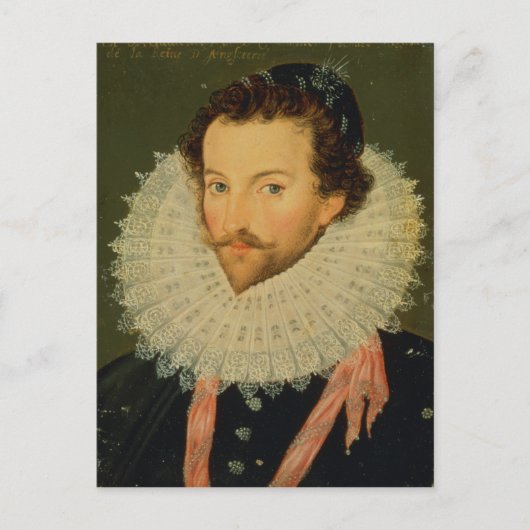 Sir Walter Raleigh 2 Briefkaart (Voorkant)
