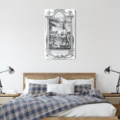 Sir Walter Raleigh 2 Canvas Afdruk (Insitu (Slaapkamer))