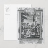 Sir Walter Raleigh Briefkaart (Voorkant / Achterkant)
