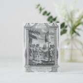 Sir Walter Raleigh Briefkaart (Staand voorkant)