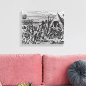 Sir Walter Raleigh Canvas Afdruk (Insitu (Woonkamer))
