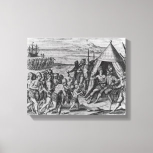 Sir Walter Raleigh Canvas Afdruk