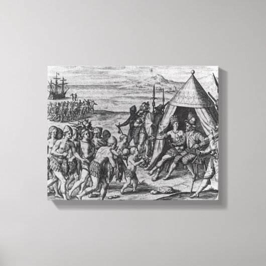 Sir Walter Raleigh Canvas Afdruk (Voorkant)