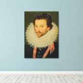 Sir Walter Raleigh Canvas Afdruk (Insitu (Houten vloer))