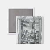 Sir Walter Raleigh Magneet (Voorkant / Achterkant)